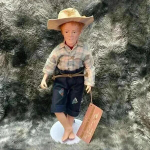 Mark Twain HUCK  FINN Doll